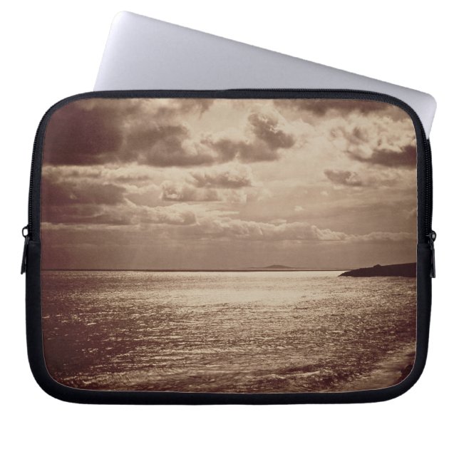 An Effect of the Sun, Normandy c.1857 (sepia photo Laptop Sleeve (Front)