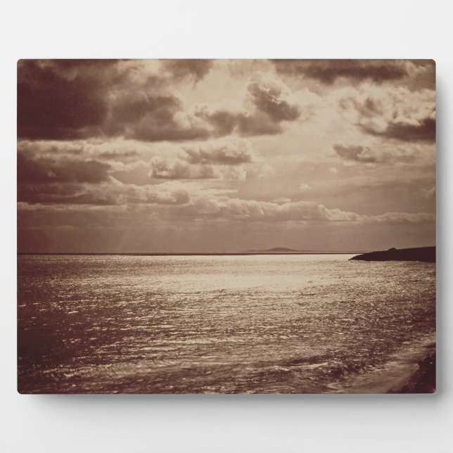 An Effect of the Sun, Normandy c.1857 (sepia photo Plaque (Front)