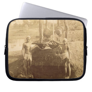 An Egyptian Irrigation Machine on the Banks of the Laptop Sleeve