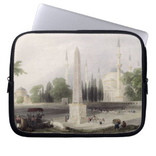 An Egyptian obelisk in the Atmeidan, or Hippodrome Laptop Sleeve