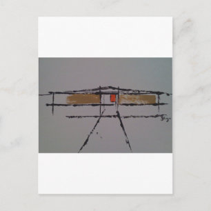 An Eichler home on a T-shirt #2 Postcard