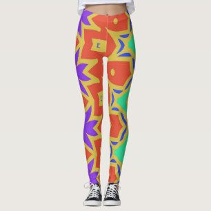 An elegant abstract "Ratti_Creative_Arts" Leggings