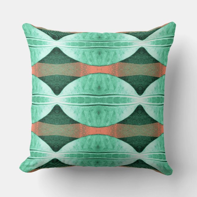 An elegant classic multicolor fabric design   thro cushion (Front)