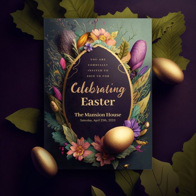 An Elegant Easter Celebration Invitation (Creator Uploaded)