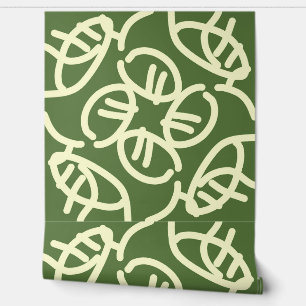 An elegant green "Ratti_Creative_Arts" wallpaper