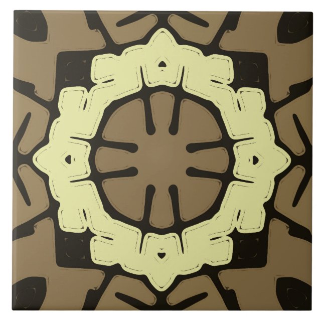 An elegant multicolor classic design ceramic tiles (Front)