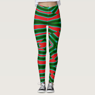 An elegant multicolor "Ratti_Creative_Arts" Legg Leggings