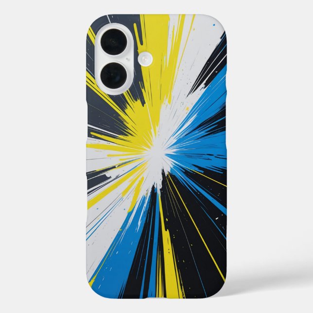 An Elegantly Bold Abstract Case-Mate iPhone Case (Back)