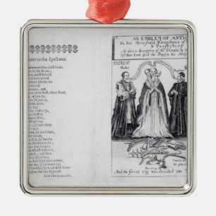 An Emblem of the Antichrist Metal Tree Decoration