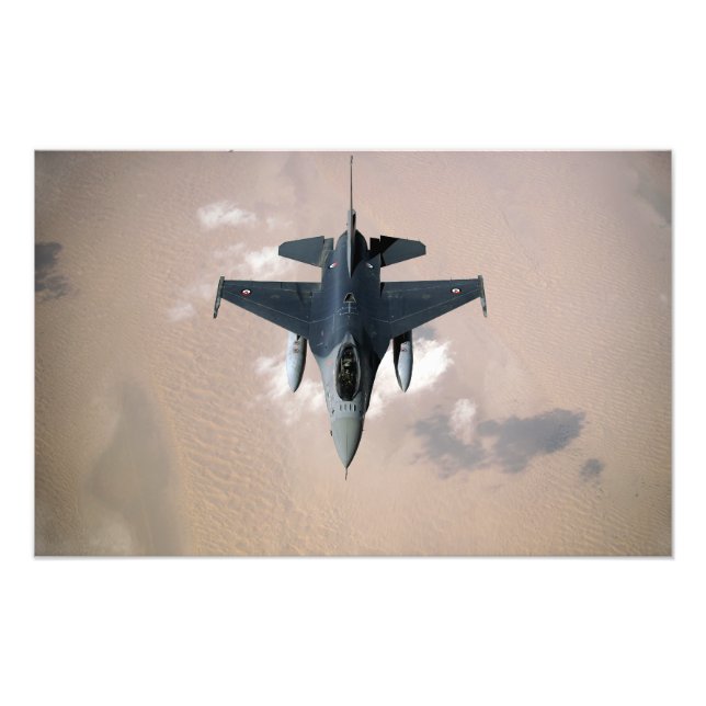 An Emirati F-16 Photo Print (Front)