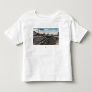 An Empty Dry Dock, Navy Shipyard Toddler T-Shirt