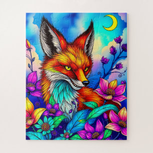 An enchanting fox children's jigsaw puzzle