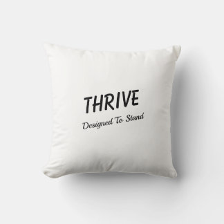 An Encouraging Throw Pillow