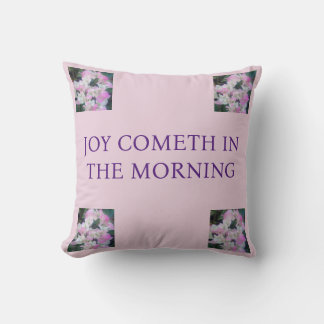 An Encouraging Throw Pillow