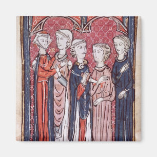 An Engagement, from 'Decrets de Gratien' Magnet