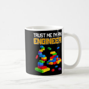 an Engineer Kids Brick Builder Bricks Building Coffee Mug