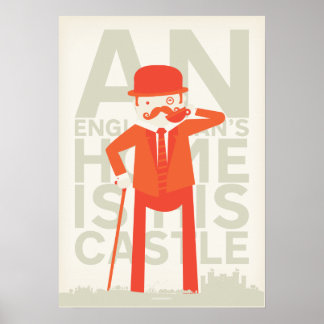 An Englishman's Home Is His Castle Poster