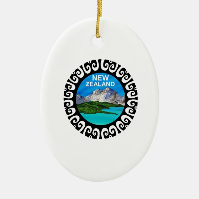 AN EPIC LAND CERAMIC TREE DECORATION (Front)