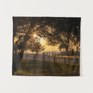 An Evening At Whalehead Tapestry