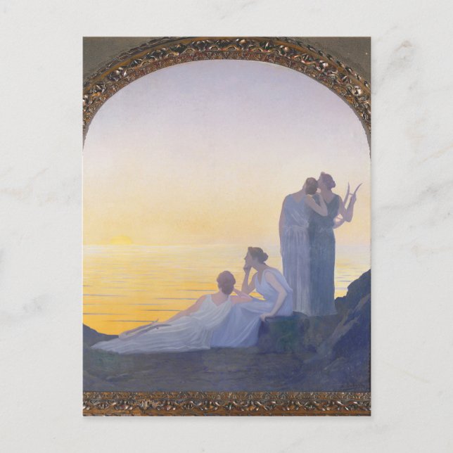 An Evening in Ancient Times, 1908 Postcard (Front)