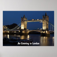 An Evening in London Night Scene