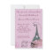 An Evening in Paris Dusty Rose Party Invitation
