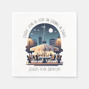An Evening In Paris Napkin