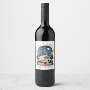 An Evening In Paris Wine Label