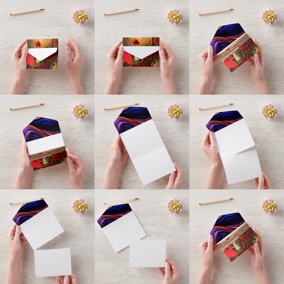 "An Evening of Elegance: You're Invited!" All In One Invitation