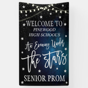 An Evening Under the Stars Dance Prom Banner