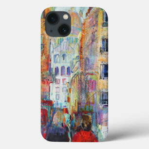 An Evening Walk to Sacre Coeur iPhone 13 Case
