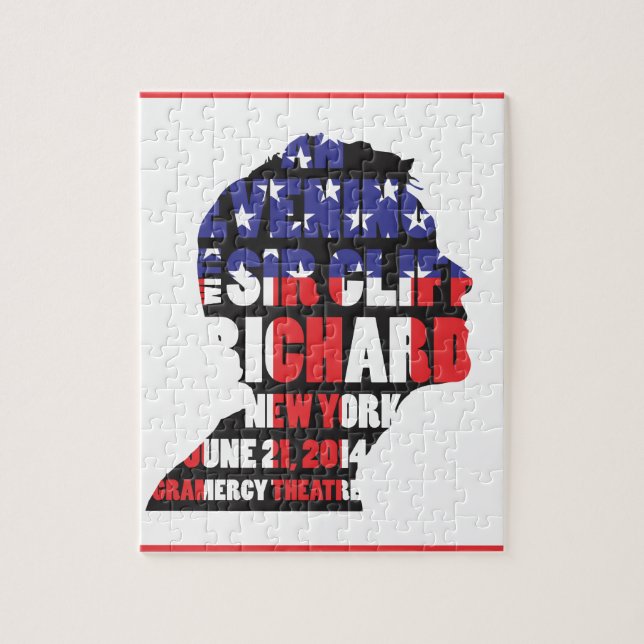 An Evening with Sir Cliff Richard Jigsaw Puzzle (Vertical)