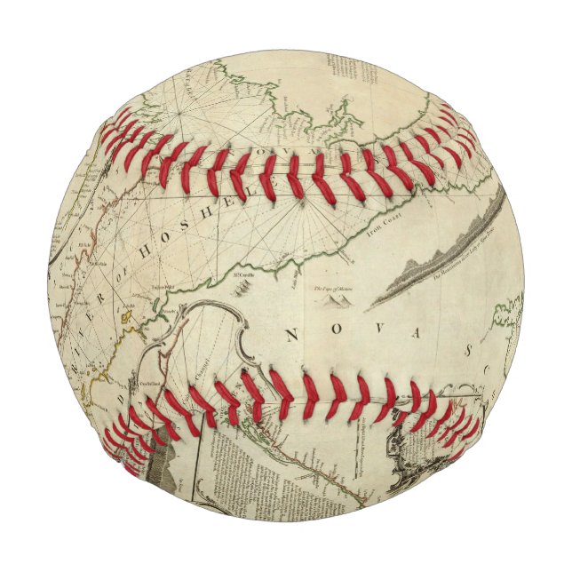 An Exact Chart of the River St Lawrence Baseball (Front)