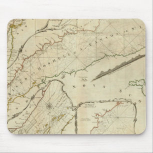 An Exact Chart of the River St Lawrence Mouse Mat