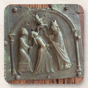 An Exorcism, panel from the right hand door, 12th Coaster