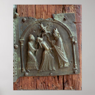 An Exorcism, panel from the right hand door, 12th Poster