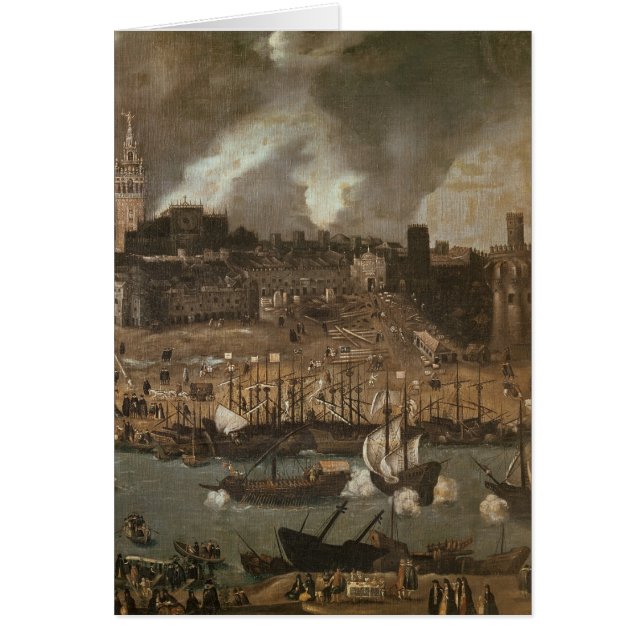 An Expedition Setting out from Seville for (Front)