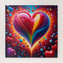 An explosion of hearts