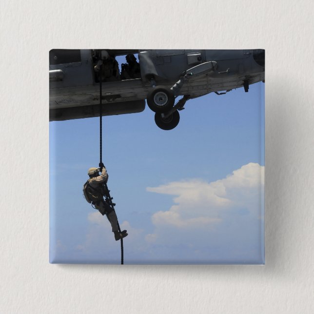 An explosive ordinance disposal technician 15 cm square badge (Front)