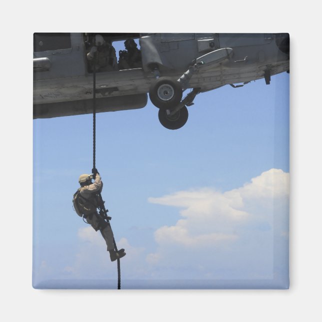 An explosive ordinance disposal technician magnet (Front)