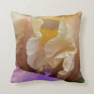 An exquisite pillow of Iris close up