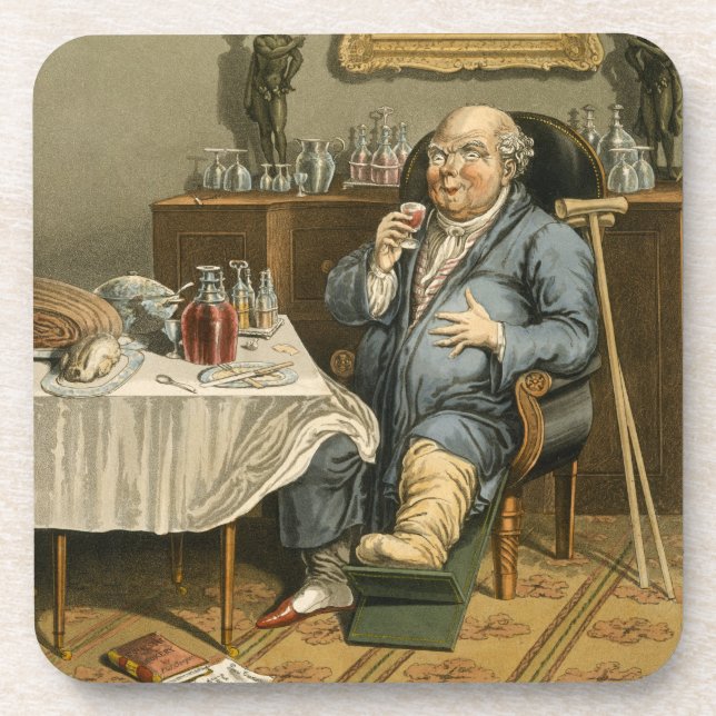 An Exquisite Taste, with an Enlarged Understanding Coaster (Front)