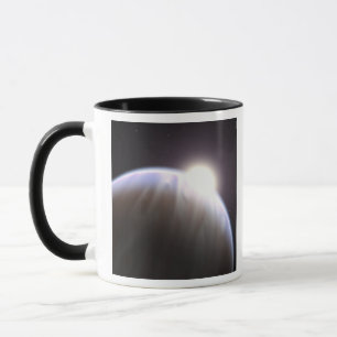An extrasolar planet with its parent star mug