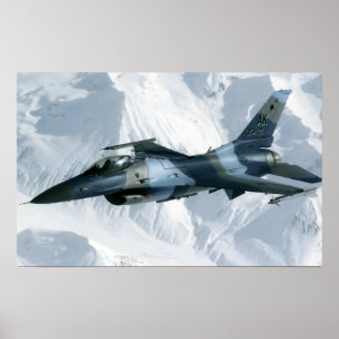 An F-16 Aggressor Poster