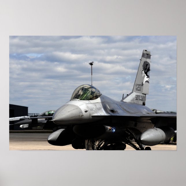An F-16 Fighting Falcon Poster (Front)
