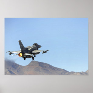 An F-16E from the United Arab Emirates Poster