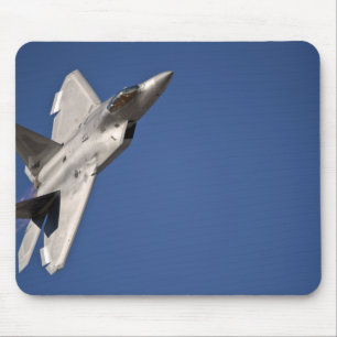 An F-22 Raptor aircraft Mouse Mat