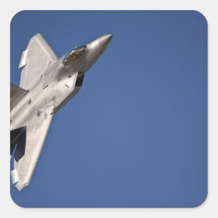 An F-22 Raptor aircraft Square Sticker