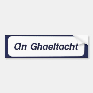 An Ghaeltacht Bumper Sticker