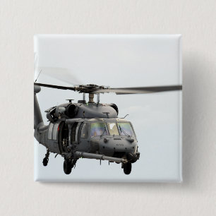 An HH-60 Pave Hawk helicopter 15 Cm Square Badge